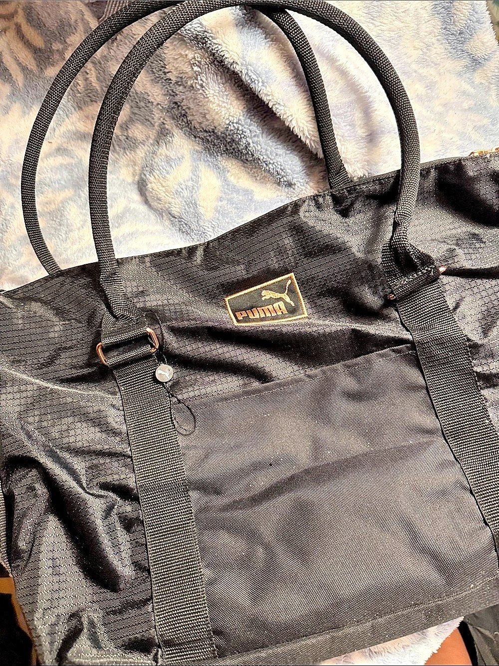 NWT PUMA Evercat Cambridge Tote Black Bag